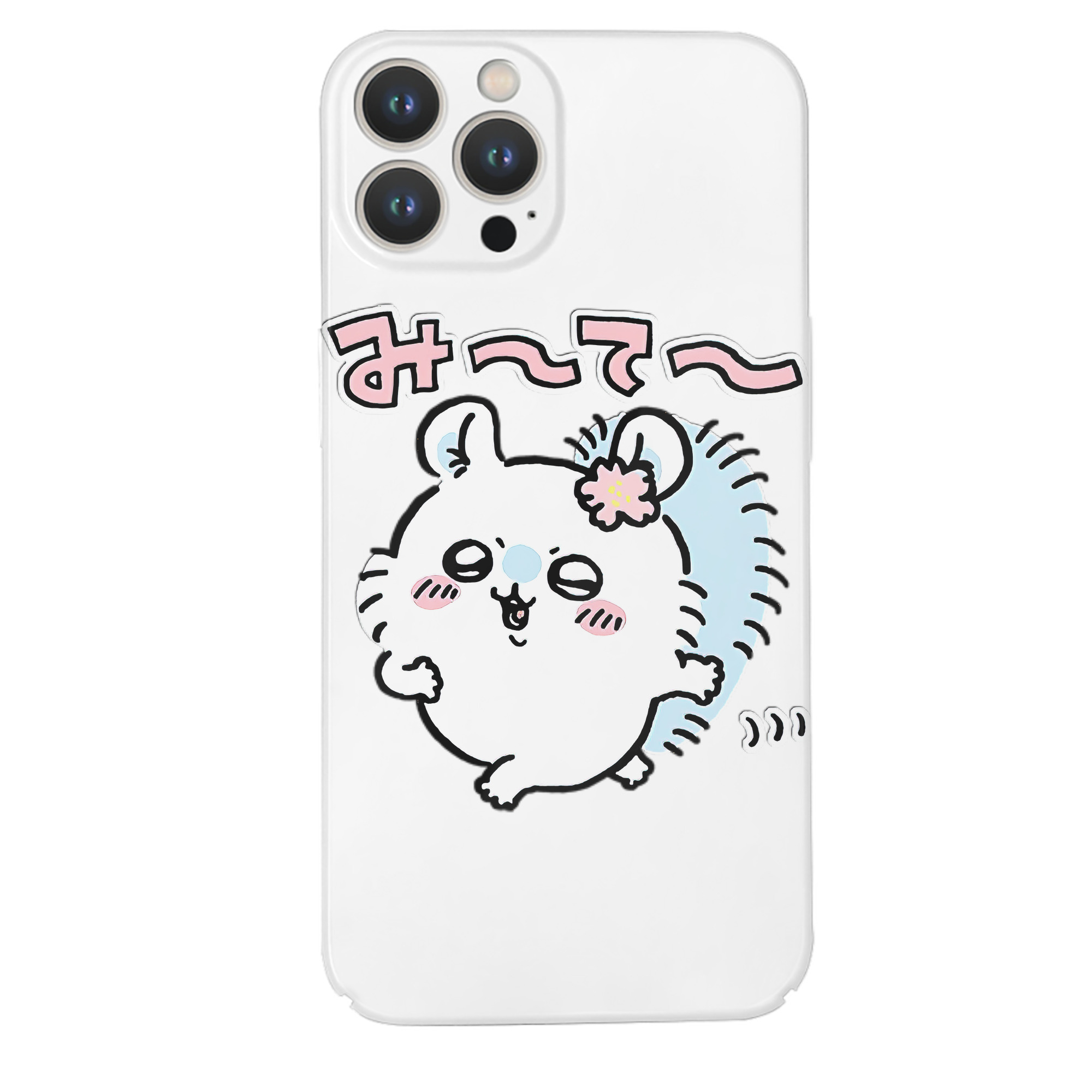 （画像用） ちいかわ モモンガ Chii-kawa Momonga 【iPhone 14シリーズ対応】ハードケース